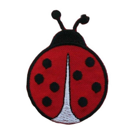 ID 1600A Red Lady Bug Patch Beatle Garden Insect Embroidered Iron On Applique