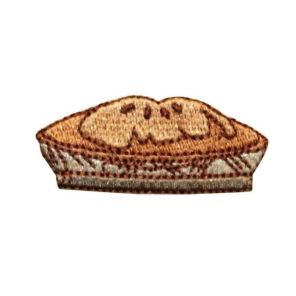 ID 1238A Pie In Tin Patch Bakery Fruit Dessert Embroidered Iron On Applique