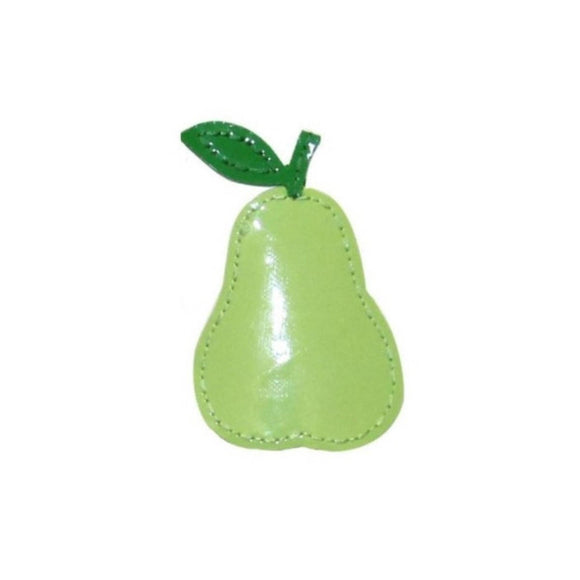 ID 1235D Pear Symbol Patch Fresh Fruit Summer Snack Vinyl Iron On Applique