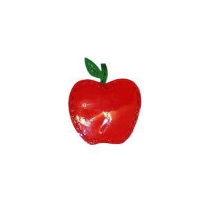 ID 1235E Apple Symbol Patch Fresh Fruit Summer Snack Vinyl Iron On Applique