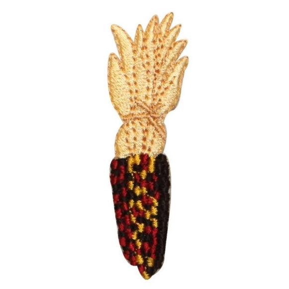 ID 1259 Bundle of Indian Corn Patch Thanksgiving Embroidered Iron On Applique