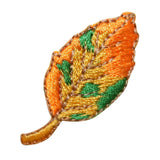 ID 1262 Multi Colored Leaf Patch Fall Tree Leaves Embroidered Iron On Applique