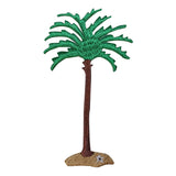 ID 1748 Beach Palm Tree Patch Tropical Scene Ocean Embroidered Iron On Applique
