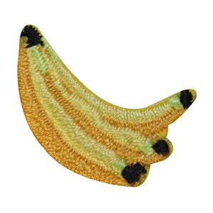 ID 1622 Lot of 3 Banana Patch Monkey Fruit Snack Embroidered Iron On Applique