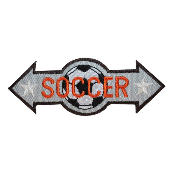 ID 1490 Soccer Badge Patch Futball Club Sport Team Embroidered Iron On Applique