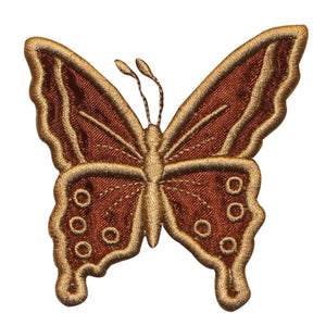 ID 2120 Garden Butterfly Patch Earth Fairy Insect Embroidered Iron On Applique