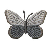 ID 2123 Butterfly Patch Dark Fairy Garden Insect Embroidered Iron On Applique