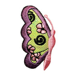 ID 2248 Pretty Butterfly Patch Fairy Garden Bug Embroidered Iron On Applique