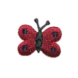 ID 2157C Cute Butterfly Patch Garden Bug Fairy Fly Embroidered Iron On Applique