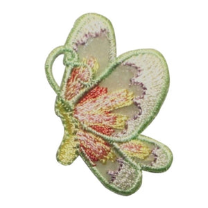 ID 2301A Lace Wings Butterfly Patch Fairy Garden Embroidered Iron On Applique