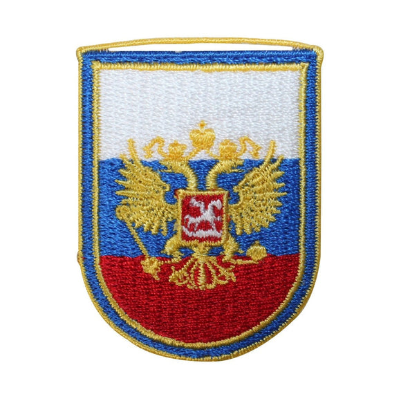 ID 2646 Nautical Crest Patch Boat Ship Marine Shield Embroidered IronOn Applique