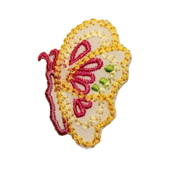 ID 2331 Craft Butterfly Patch Garden Fairy Insect Embroidered Iron On Applique