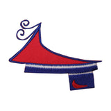 ID 2663 Sail Boat Emblem Patch Boat Ship Nautical Embroidered Iron On Applique