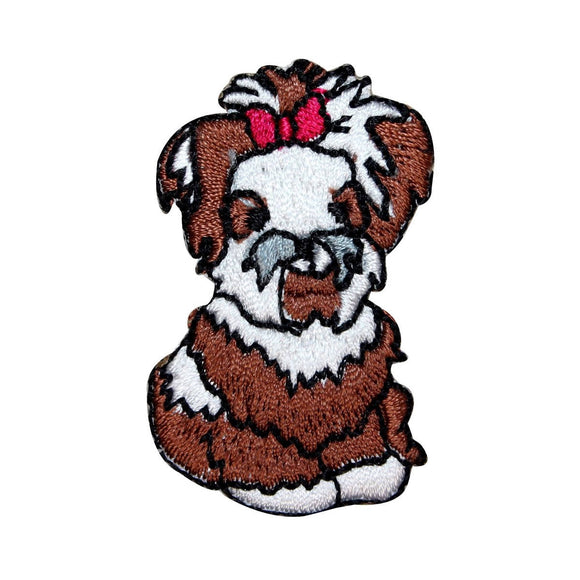 ID 2809 Havanese Puppy Patch Companion Pet Dog Embroidered Iron On Applique