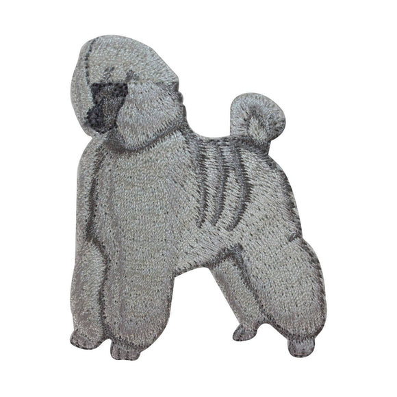 ID 2727 Poodle Dog Patch Puppy Breed Fancy Show Embroidered Iron On Applique