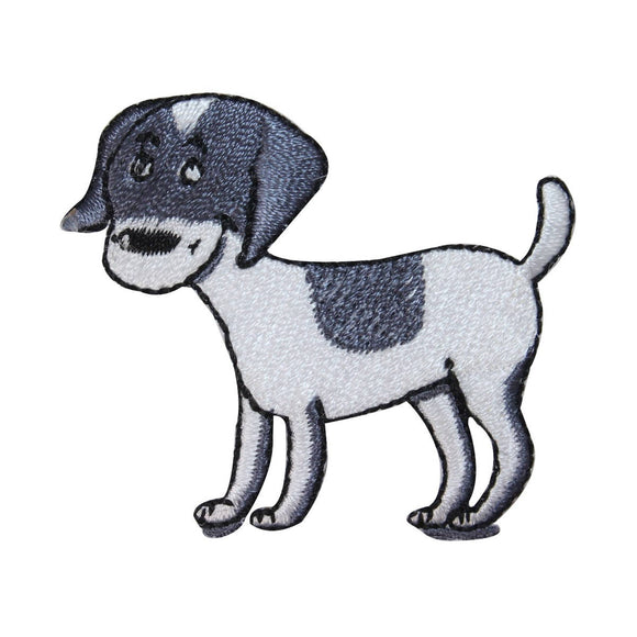 ID 2835B Cartoon Dog Patch Canine Stray Pet Embroidered Iron On Applique
