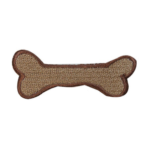ID 2840A Dog Bone Patch Pet Chew Toy Embroidered Iron On Applique