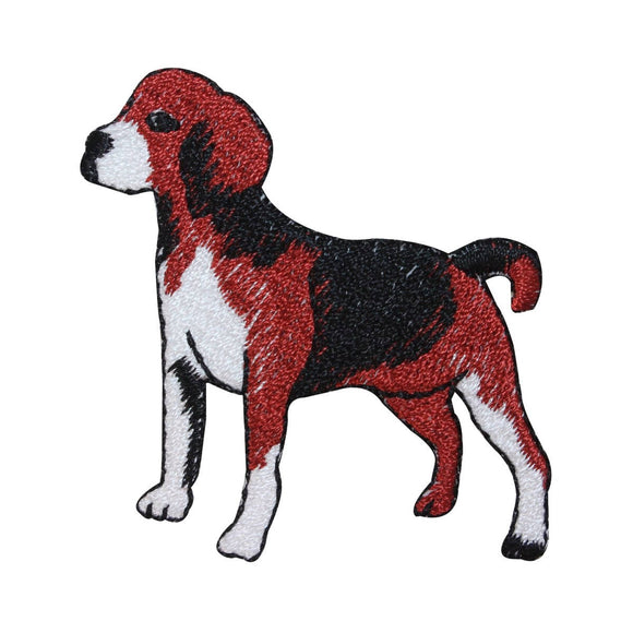 ID 2773 Beagle Dog Patch Hound Puppy Breed Hunting Embroidered Iron On Applique