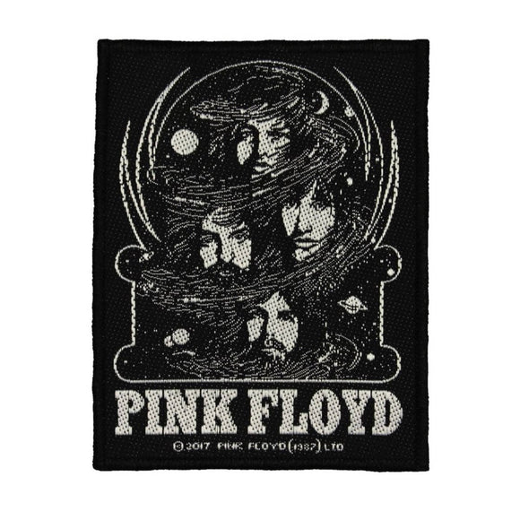 Pink Floyd Cosmic Faces Patch Classic Rock Band Music Woven Sew On Applique