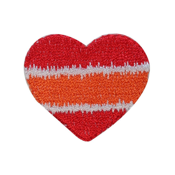 ID 3285B Candy Heart Patch Valentines Day Love Sweet Embroidered IronOn Applique