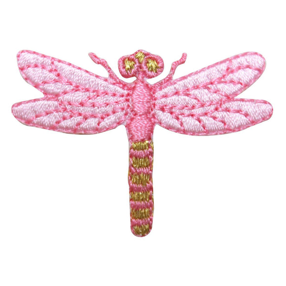 ID 1652A Cute Dragonfly Patch Garden Girls Bug Embroidered Iron On Applique