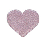 ID 3299B Lot of 3 Tiny Pink Heart Patch Love Shape Embroidered Iron On Applique
