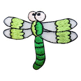 ID 1667B Cartoon Dragonfly Patch Garden Insect Bug Embroidered Iron On Applique