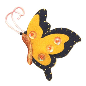 ID 2109 Felt Butterfly Patch Garden Fairy Insect Bug Embroidered IronOn Applique