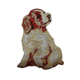 ID 3618 Golden Retriever Puppy Patch Baby Dog Embroidered Iron On Applique