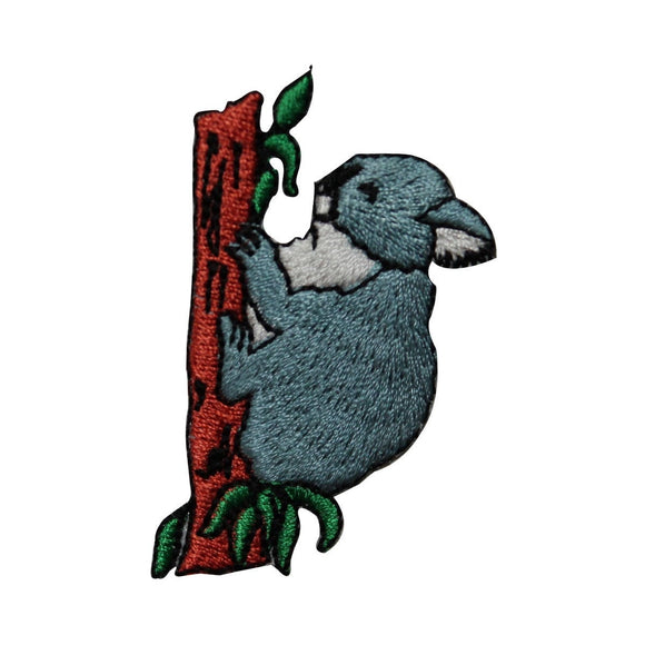 ID 3656 Koala Bear Climbing Tree Patch Marsupial Embroidered Iron On Applique