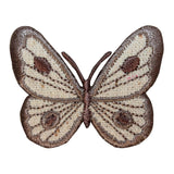 ID 2144 Butterfly With Spotted Wing Patch Insect Embroidered Iron On Applique