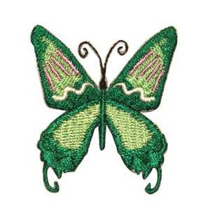 ID 2239 Garden Butterfly Patch Fairy Elegant Insect Embroidered Iron On Applique