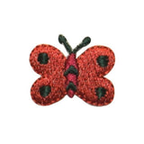 ID 2157B Cute Butterfly Patch Garden Bug Fairy Fly Embroidered Iron On Applique