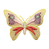 ID 2256 Shiny Butterfly Patch Fairy Garden Bug Fly Embroidered Iron On Applique