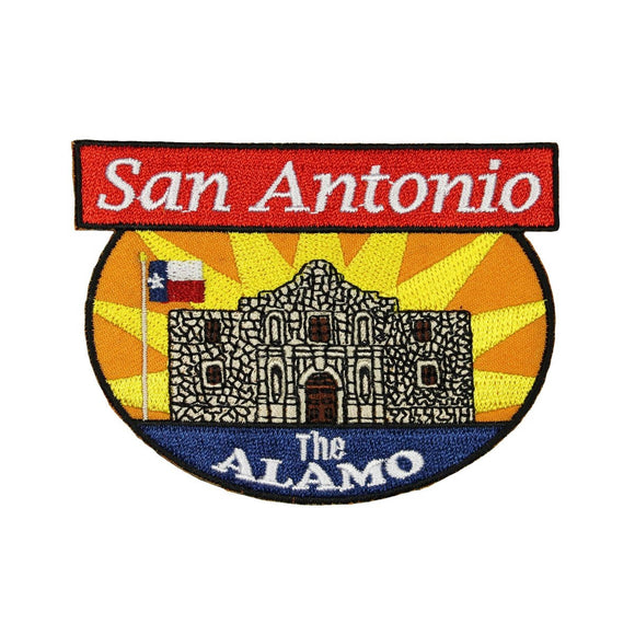San Antonio The Alamo Patch Travel Texas Battle Embroidered Iron On Applique