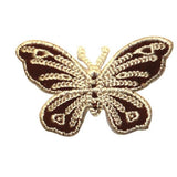 ID 2171C Butterfly Emblem Patch Flying Garden Bug Embroidered Iron On Applique