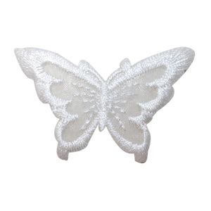 ID 2302C Lace Wings Butterfly Patch Fairy Garden Embroidered Iron On Applique