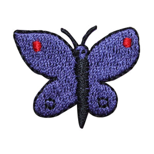 ID 2312D Eye Wing Butterfly Patch Garden Insect Bug Embroidered Iron On Applique