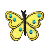 ID 2354 Spotted Wing Butterfly Patch Garden Insect Embroidered Iron On Applique