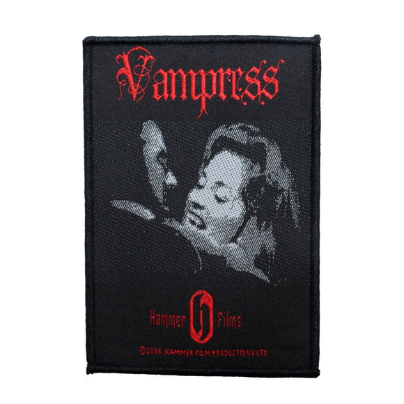 Hammer Films Vampress Patch Brides of Dracula Classic Horror Sew On Applique