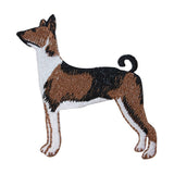 ID 2801 Basenji Hunting Dog Patch Canine Breed Embroidered Iron On Applique
