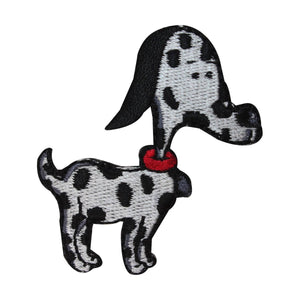 ID 2804 Cartoon Dalmatian Patch Dog Pet Canine Embroidered Iron On Applique