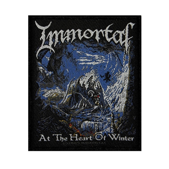 Immortal At The Heart Of Winter Patch Album Art Metal Band Woven Sew On Applique