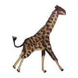 ID 2370 Giraffe Running Patch African Safari Wild Embroidered Iron On Applique