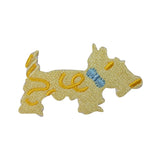 ID 2844B Scottish Terrier Patch Cute Dog Craft Embroidered Iron On Applique