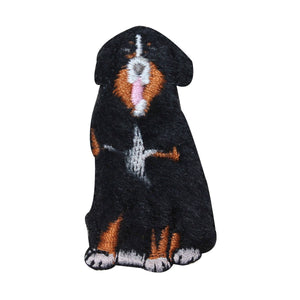 ID 2862C Fluffy Collie Dog Patch Furry Pet Animal Embroidered Iron On Applique