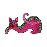 ID 2900 Abstract Cat Patch Kitty Kitten Symbol Embroidered Iron On Applique