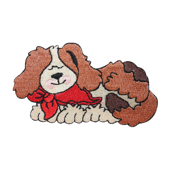 ID 2774 Cartoon Spaniel Dog Patch Puppy Breed Pet Embroidered Iron On Applique
