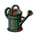 ID 7087 Metal Watering Can Patch Garden Farm Bucket Embroidered Iron On Applique