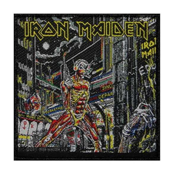 Iron Maiden Somewhere in Time Patch Album Art Heavy Metal Woven Sew On Applique